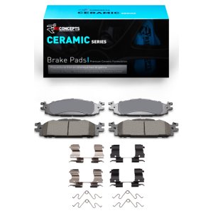 Ford Explorer Brake Pads - Front - R1 Concepts - R1 Ceramic - `09-`19 Ford Explorer Brake Pads - Front - R1 Concepts - R1 Ceramic - `09-`19